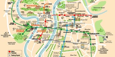 Карта пешеходная экскурсия по карте
