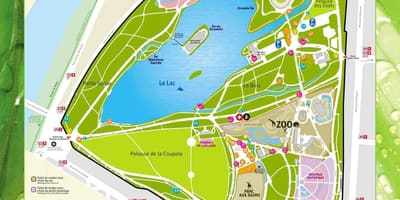 Карта Лион сад